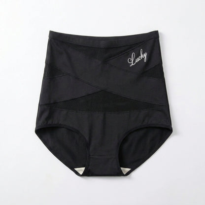 Culotte Gainante Taille Haute Bandes Croisées